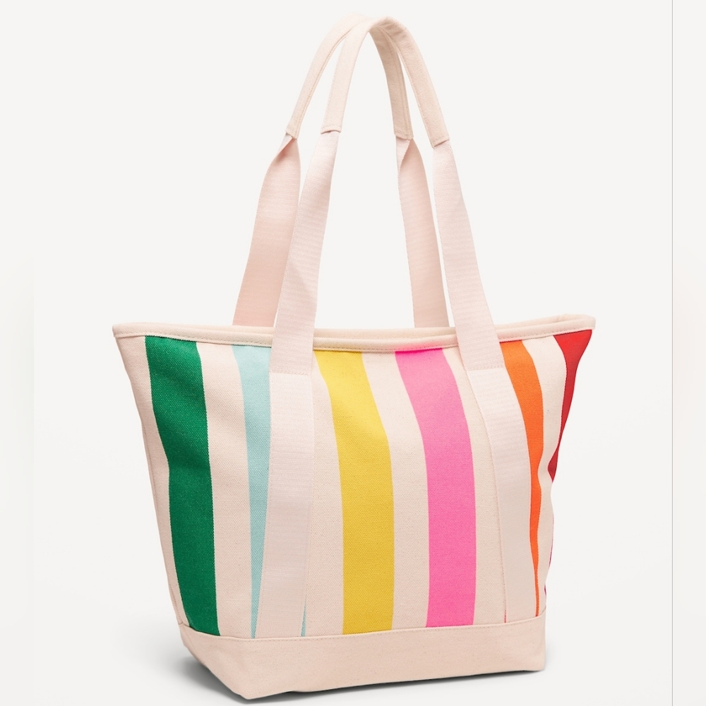 Old Navy Multi Striped Tote Bag